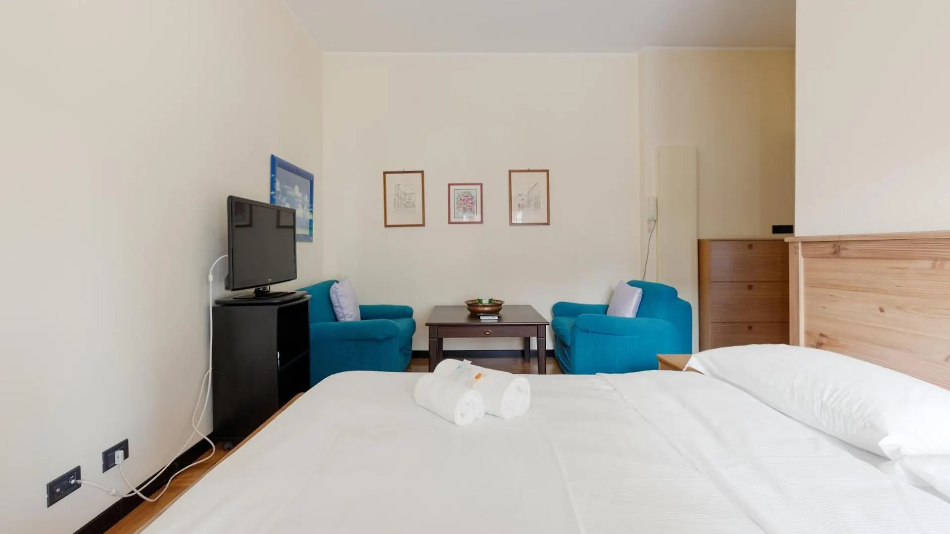 Apartmán Forlanini - Functional Studio With Balcony! Milán